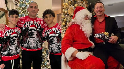 Alex Pereira, Georges Saint-Pierre, Charles Oliveira... les stars de l'UFC montrent leur Noël