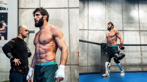 Arman Tsarukyan affiche un physique monstrueux avant d'affronter Islam Makhachev