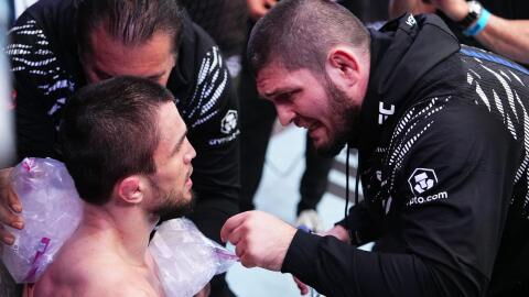 Khabib réagit à la première défaite de son cousin Umar Nurmagomedov