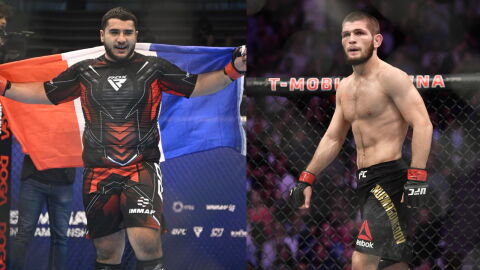 Un espoir français dévoile ses entrainements avec Khabib Nurmagomedov et Islam Makhachev