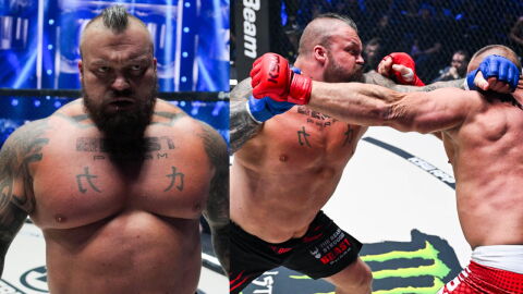Eddie Hall accusé de tricherie après son premier combat de MMA, il répond
