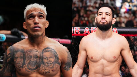 Charles Oliveira pronostique le prochain combat de Nassourdine Imavov