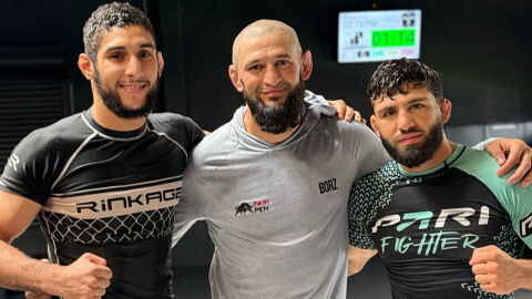 Fares Ziam s’entraîne avec Khamzat Chimaev et Arman Tsarukyan avant l’UFC Paris