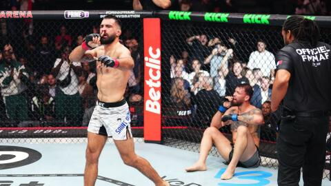 UFC Paris - Benoit Saint-Denis termine Mauricio Ruffy dans le 2e round