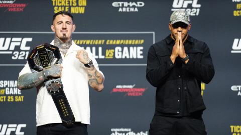 Alex Pereira donne son pronostic pour le combat Ciryl Gane vs Tom Aspinall