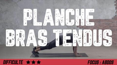 Planche bras tendus : les astuces à suivre