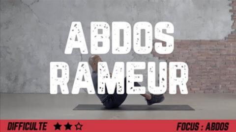 Exercice musculation : comment faire des abdos rameur