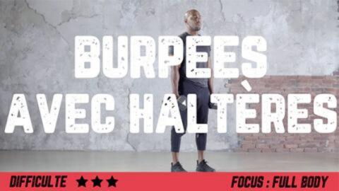 Burpees avec haltère : comment réaliser correctement l'exercice de musculation