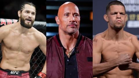 UFC 244 : The Rock va remettre la ceinture "BMF" au vainqueur de Jorge Masvidal vs Nate Diaz