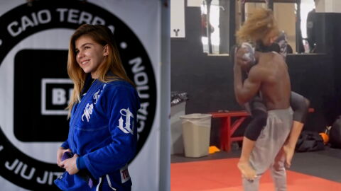 Une spécialiste de Jiu-Jitsu brésilien combat cinq boxeurs et réalise l'impensable (VIDÉO)