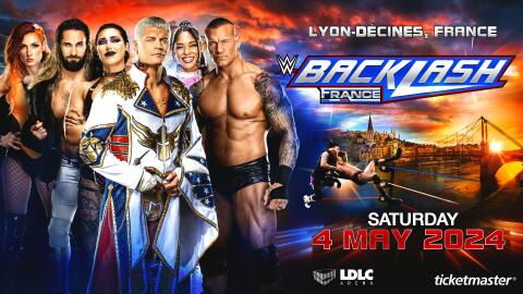WWE Backlash France : streaming, date, chaîne TV, carte des combats... tout savoir sur le show