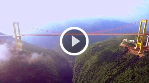 Pont du Beipanjiang : traversez le pont le plus haut du monde en Chine