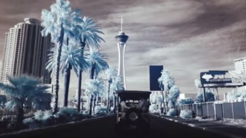 Ces images de Las Vegas en infrarouge sont surprenantes !