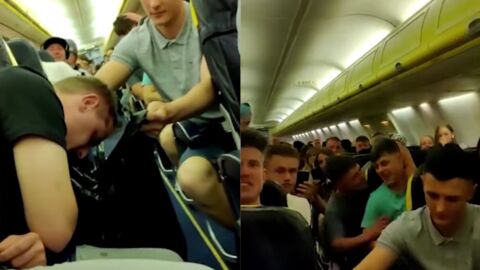 "C'était l'enfer sur terre" : 70 jeunes ivres font vivre un calvaire aux passagers de ce vol Ryanair (VIDÉO)