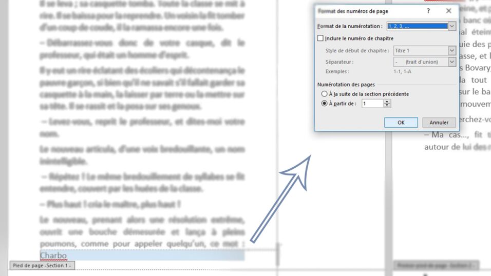 Commencer La Numérotation Des Pages Après Page De Garde Word : numéroter les pages rapidement, guide pour commencer à partir d