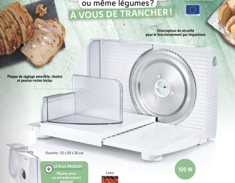 Trancheuse Jambon Lidl