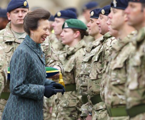 Princess Anne will make history after taking military title from Prince ...