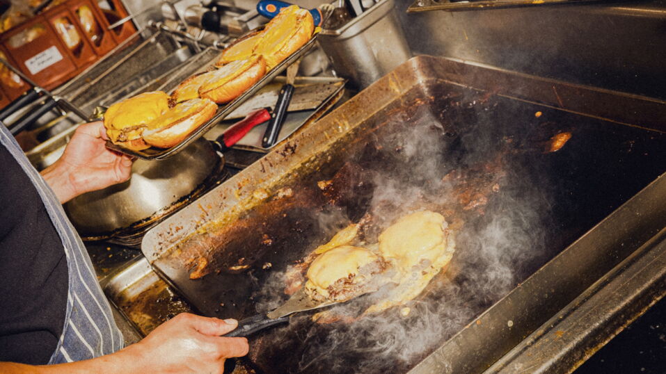 McDonald's Video of staff cleaning the burger grill has customers