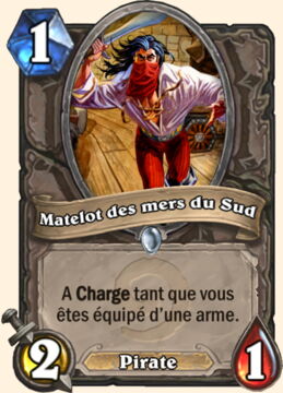 Deck pour battre la Reine de Sang Lana'thel : Matelot des mers du Sud