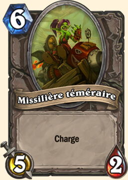 Deck pour battre la Reine de Sang Lana'thel : Missilière téméraire