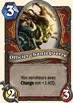 Deck pour battre la Reine de Sang Lana'thel : Officier chanteguerre