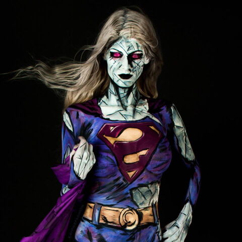 Zombie Supergirl