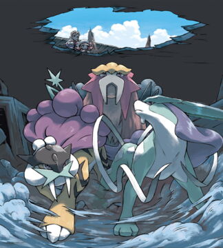 10ème : Les Fauves Légendaires Raikou, Entei et Suicune