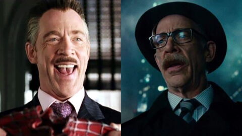 13. J.K. Simmons - Jonah Jameson et le Commissaire Gordon