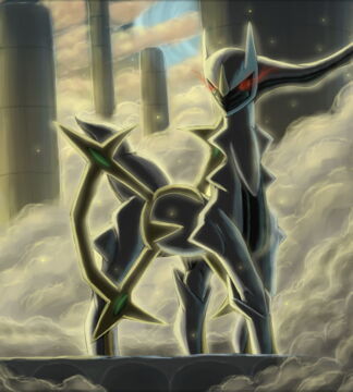 1er ex-aequo : Arceus, le Pokémon Fabuleux de 4ème GEN