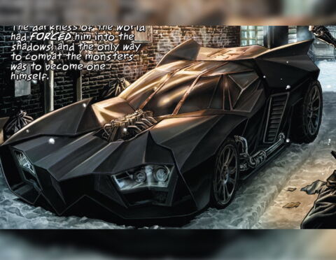 2. Batmobile Noel de la série de comics one-shot Batman Noel