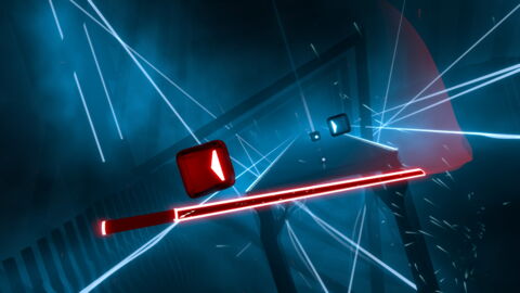2. Beat Saber, jeu sur PSVR