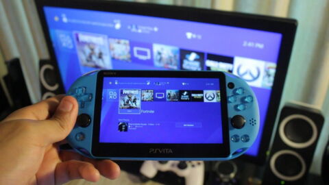 2. La PS Vita peut devenir une manette PS4