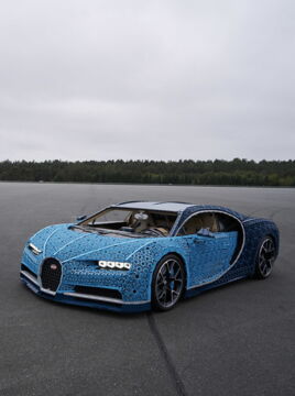 2. Une Bugatti Chiron fonctionnelle en Lego