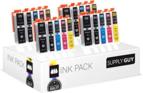 20 Cartouches d'encre compatible avec Canon Pixma TS5050