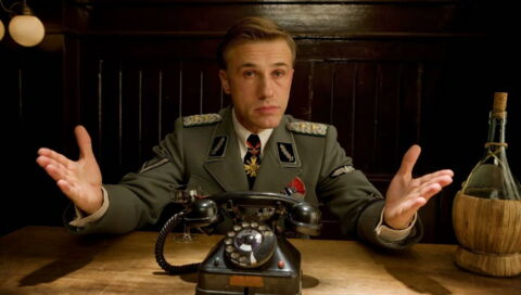 2ème : Christoph Waltz (Inglourious Basterds), quand Tarantino sauve encore un autre acteur !