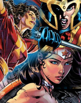 3ème : TRIO ex aequo : Wonder Woman, Mary Marvel et Big Barda
