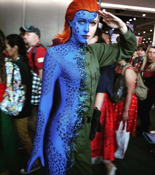 5. Mystique des X-Men à la Comic Con