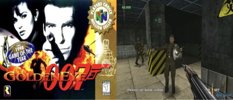 5ème position - GoldenEye 007 - Rare