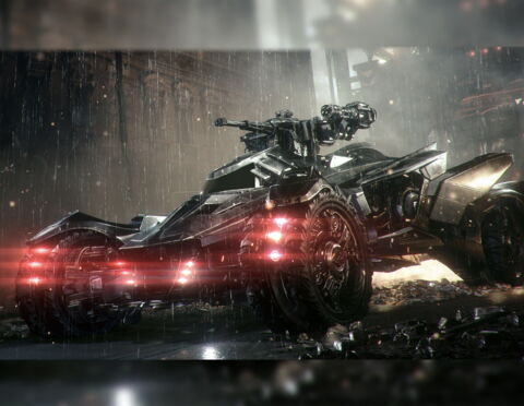 6. la Batmobile du jeu Arkham Knight