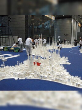 7. Une carte du japon version futuriste