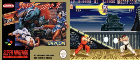 8éme position - Street Fighter 2 - Capcom