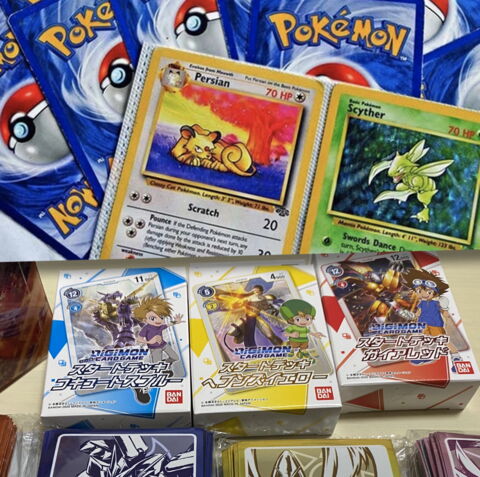 8ème : Un jeu de cartes Digimon sorti peu après les premières cartes Pokémon...