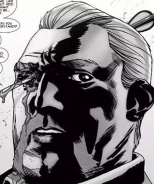 Abraham, personnage secondaire, meurt d'une façon différente. Il finit ainsi tué par Negan dans la série, mais tué par un tir d'arbalète dans les comics.