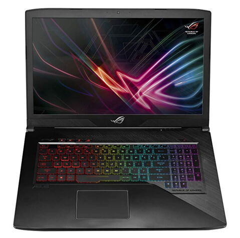 Asus ROG SCAR-GL703GM-EE033T : tigre sous le moteur
