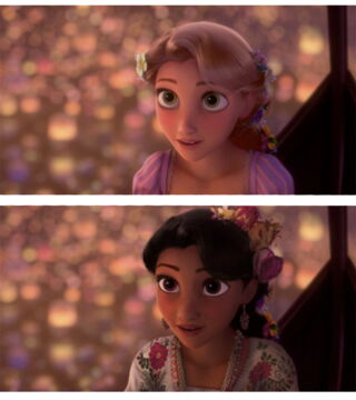 Découvrez Raiponce sous des traits hispaniques !