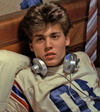 Johnny Depp dans Les griffes de la nuit