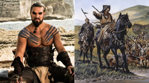 Khal Drogo et Gengis Khan ont beaucoup de points communs
