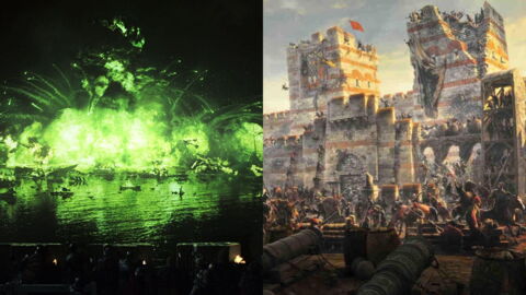 La bataille de la Néra (saison 2, épisode 9) / Le siège de Constantinople (1453)