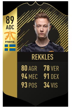 League of Legends : Les joueurs pros ont le droit à leur propre carte FUT