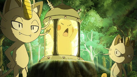 Pikachu et Miaouss… ennemis dans la vie et dans le Pokédex